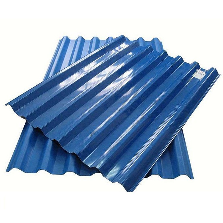 Roof Prepainted Color Zinc Coated corrugated Metal steel