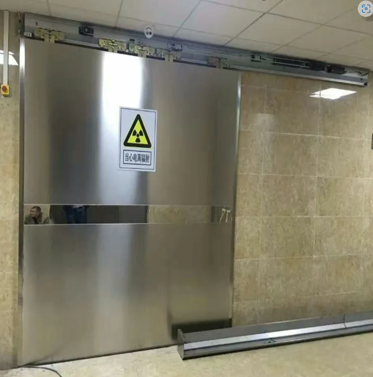 Intelligent Automatic Lead Lined Door For CT Room DR Room X-ray Proof